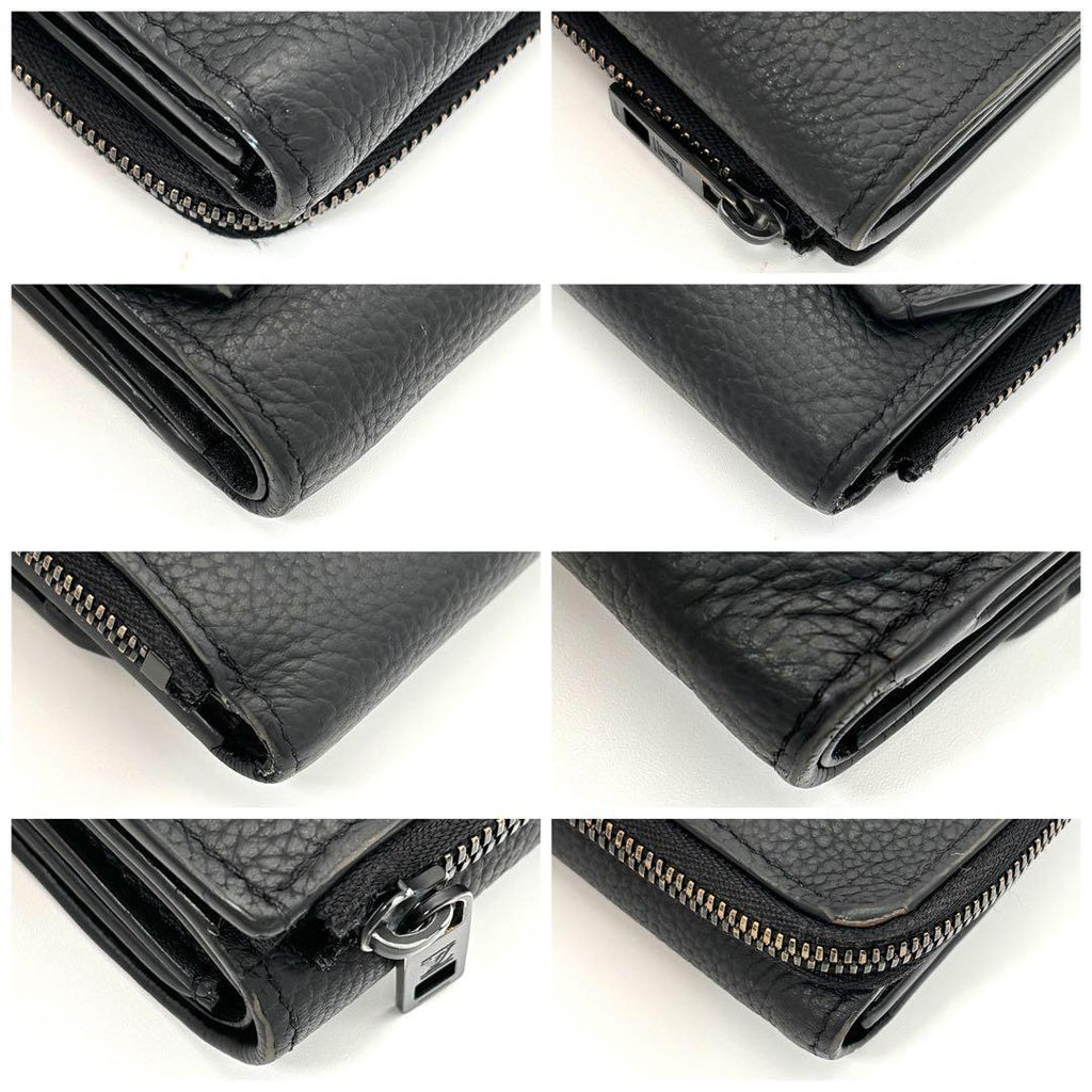 Louis Vuitton Portefeuille Pilot LV Aerogram Black Wallet — view 8