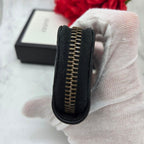 Gucci Key Case Coin GG Marmont Quilted Black Key Holder — view 9