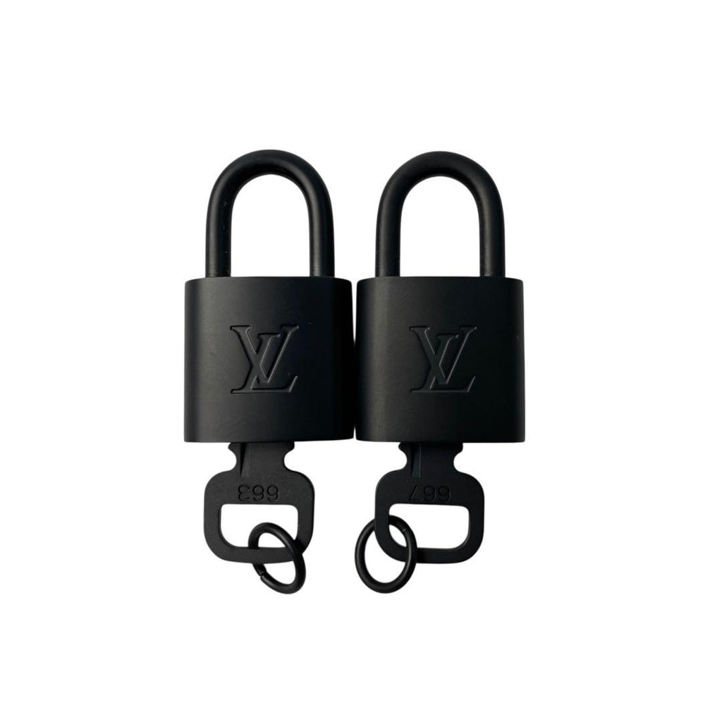 Louis Vuitton Padlock 2 Piece Set 667 663 Matte Black — view 2