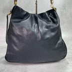 Gucci Shoulder Bag 2-Way Bamboo Black Leather — view 3