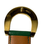 Hermes Horse Schubert Horseshoe GD 70 Vintage Belt — view 4
