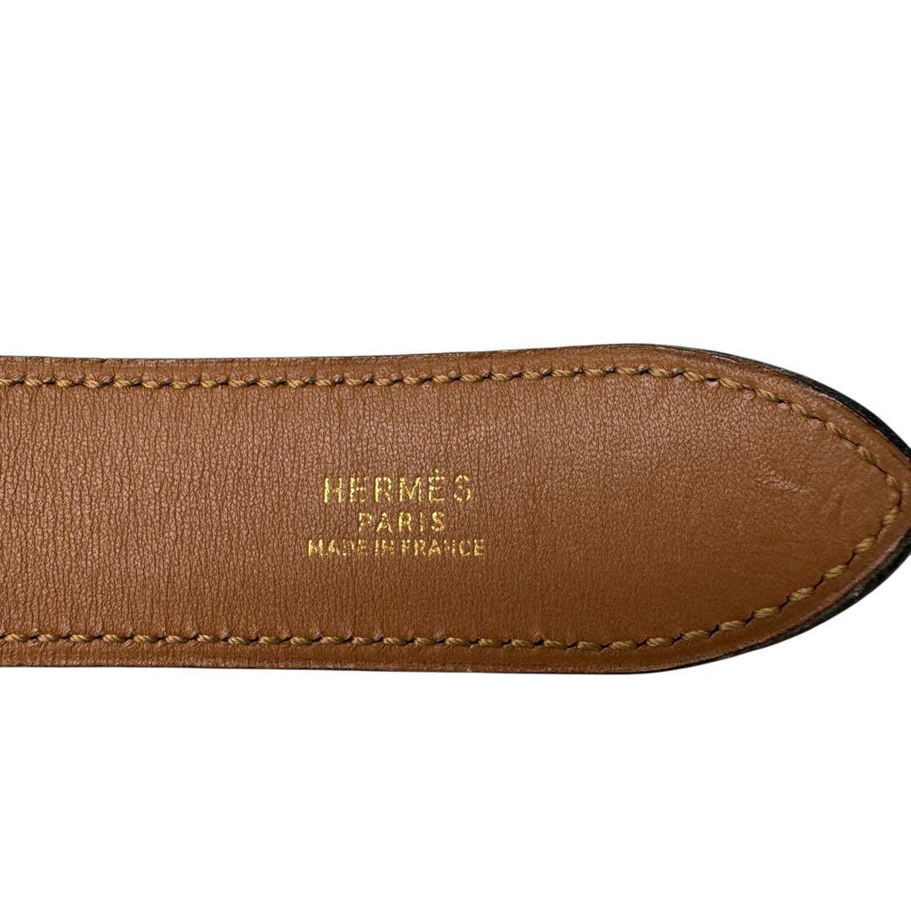 Hermes Horse Schubert Horseshoe GD 70 Vintage Belt — view 6