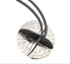 Hermes Carre Astronomical Constellation Necklace — view 3