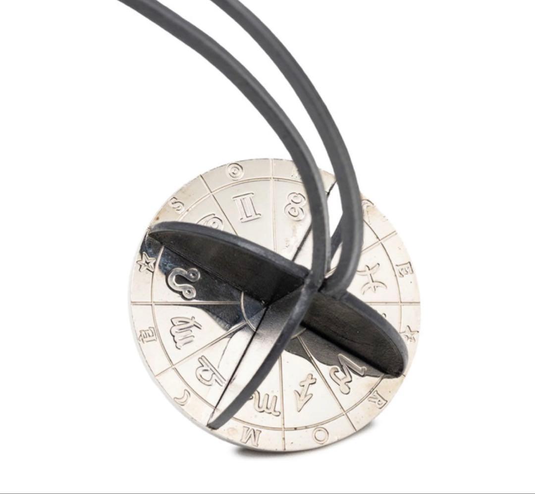 Hermes Carre Astronomical Constellation Necklace — view 3