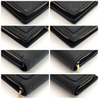 Louis Vuitton Wallet Empreinte Portefeuille Clair Black — view 8