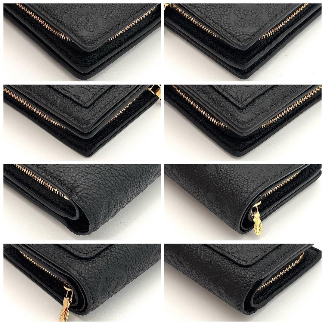 Louis Vuitton Wallet Empreinte Portefeuille Clair Black — view 8