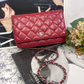 Chanel Chain Wallet Quilted Shoulder