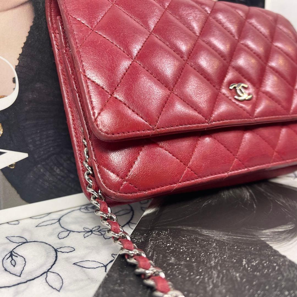 Chanel Chain Wallet Quilted Shoulder — view 4