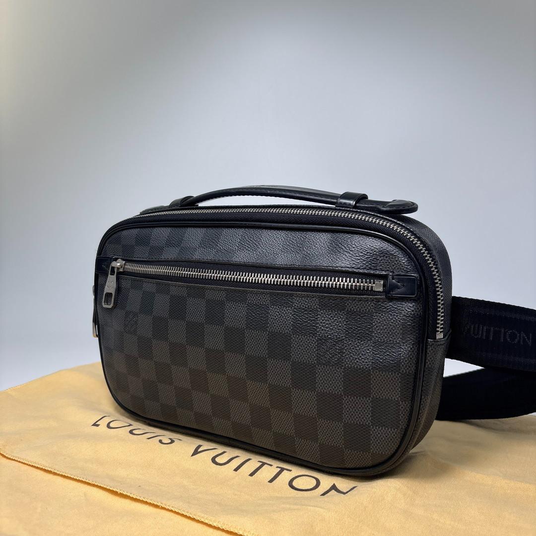 Louis Vuitton Damier Graphite Ambler Belt Bag — view 2