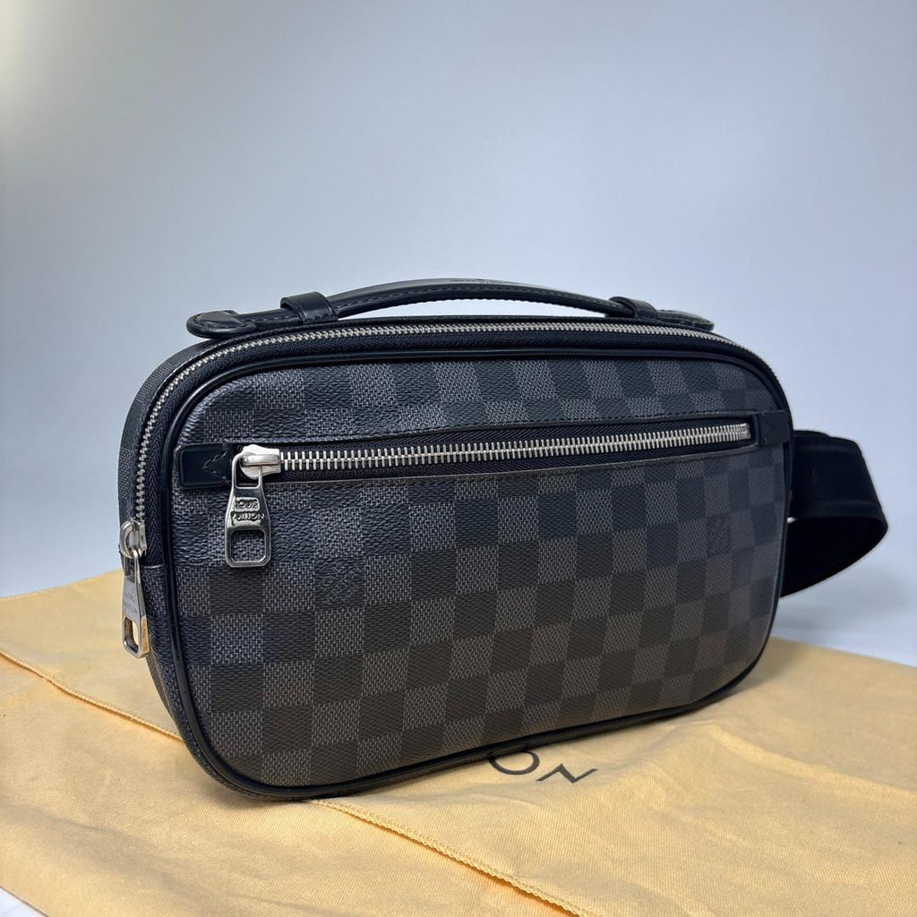 Louis Vuitton Damier Graphite Ambler Belt Bag — view 3