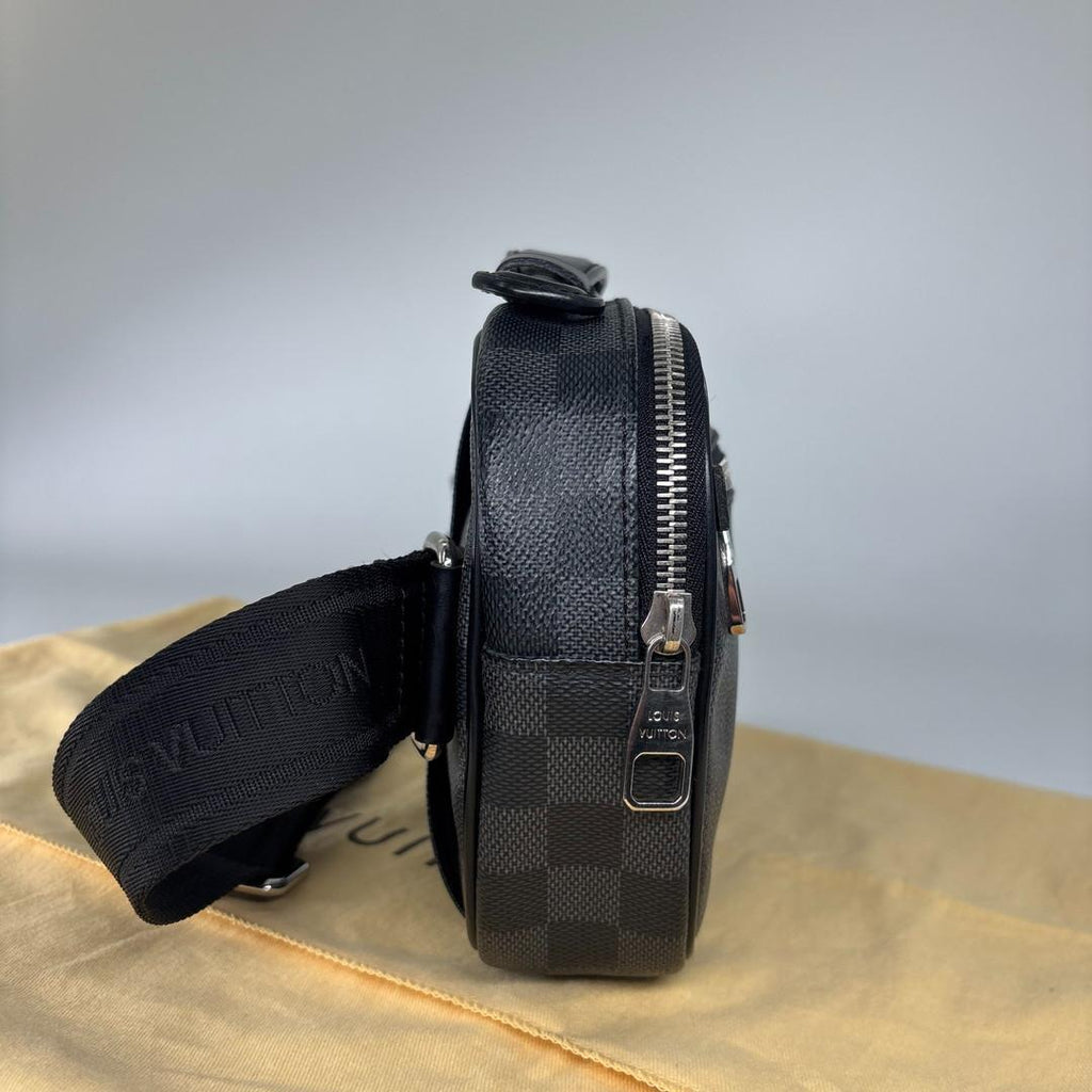 Louis Vuitton Damier Graphite Ambler Belt Bag — view 4
