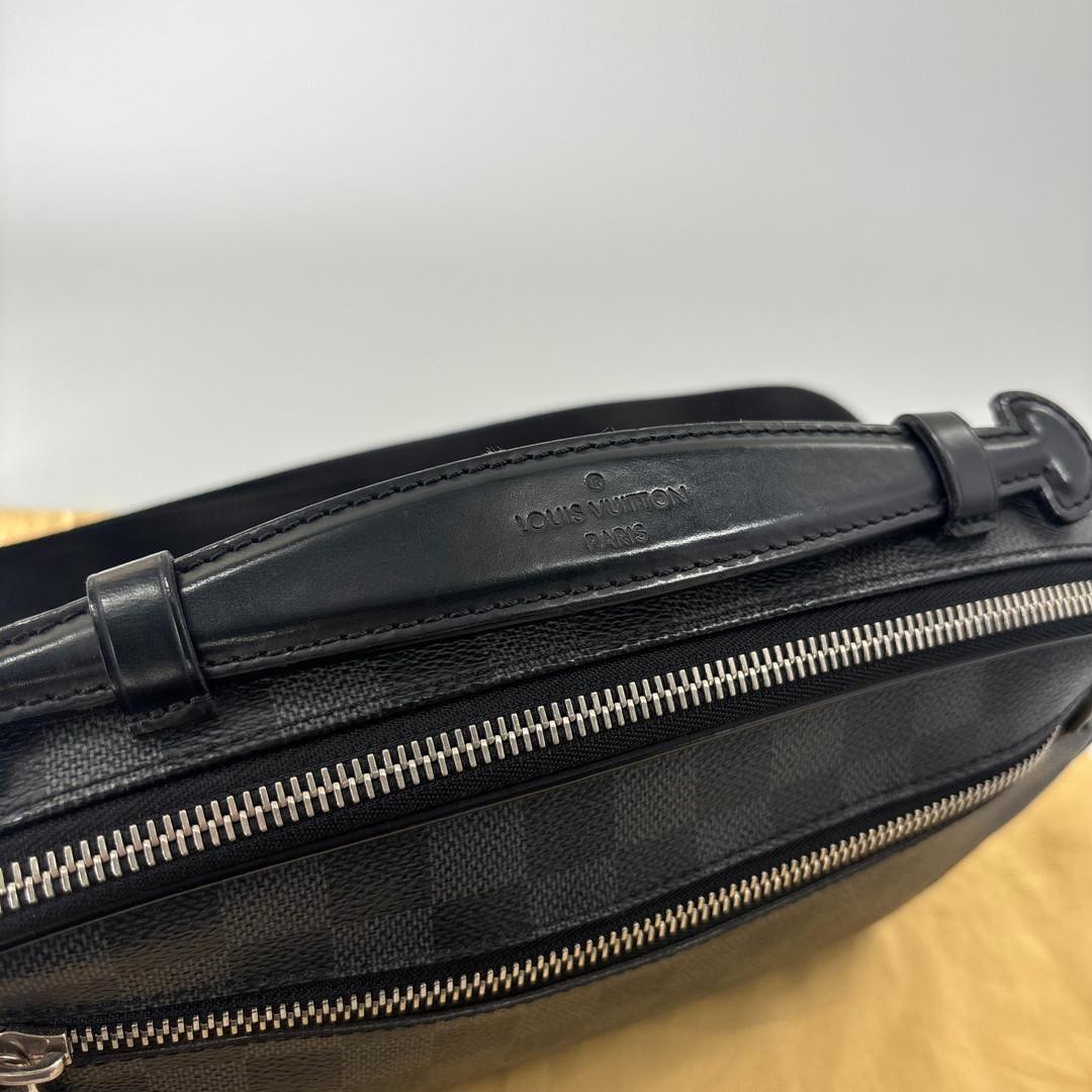 Louis Vuitton Damier Graphite Ambler Belt Bag — view 6