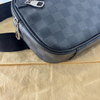 Louis Vuitton Damier Graphite Ambler Belt Bag — view 7