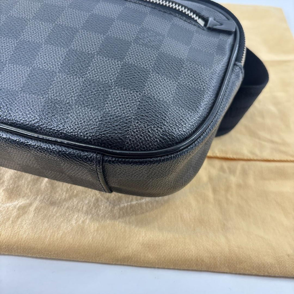 Louis Vuitton Damier Graphite Ambler Belt Bag — view 8
