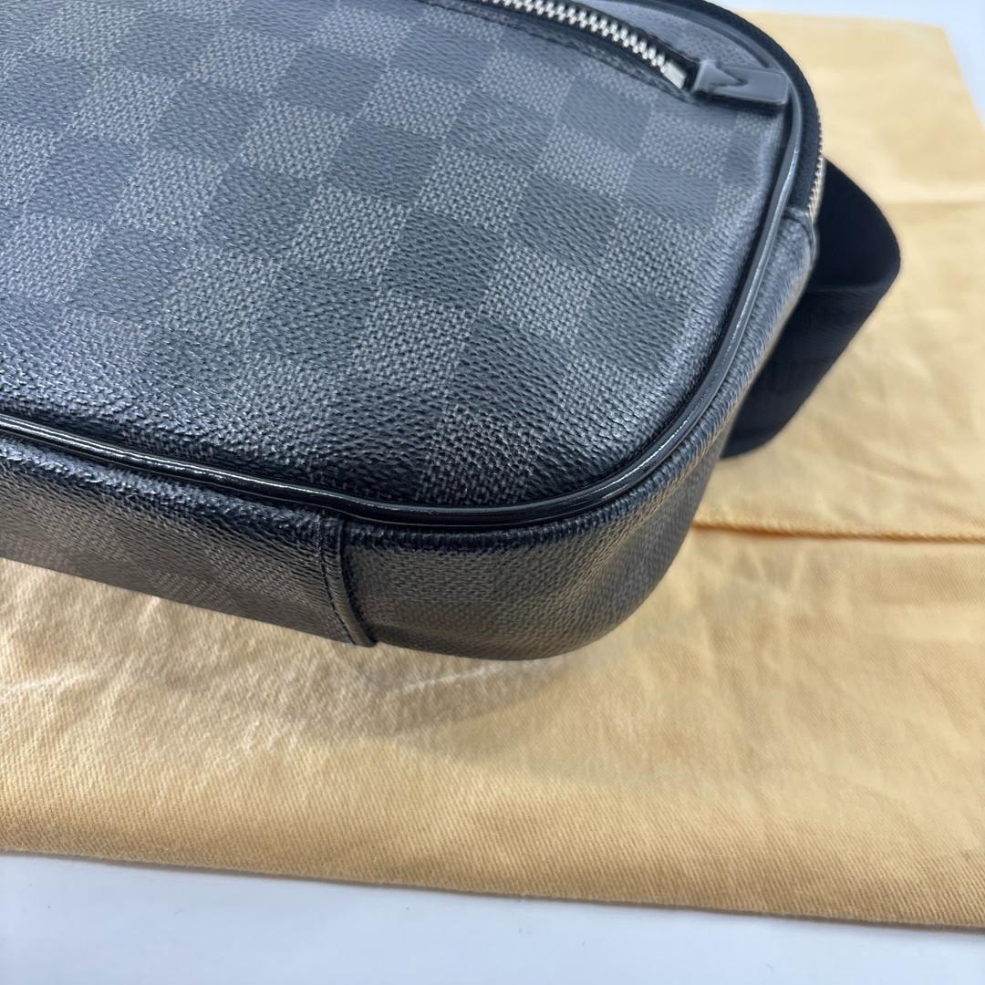 Louis Vuitton Damier Graphite Ambler Belt Bag — view 8