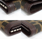 Fendi Zucca Pattern Quadruple Strand Key Case Key Holder — view 6