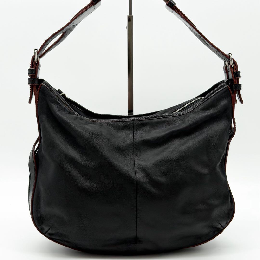 Loewe Vintage Anagram Nappa Leather Handbag — view 2