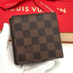 Louis Vuitton Bifold Wallet Damier Portefeuille Marco Brown — view 2