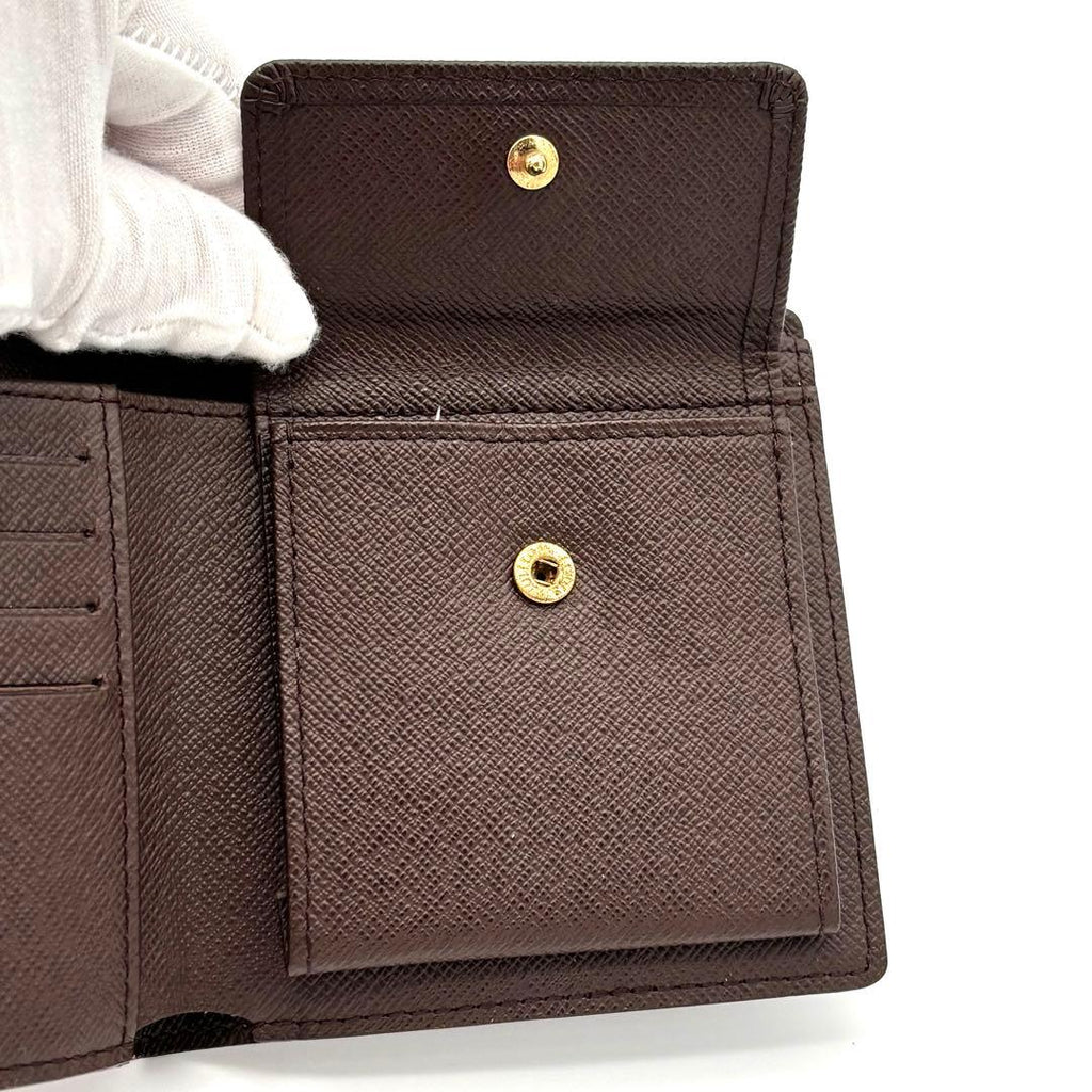 Louis Vuitton Bifold Wallet Damier Portefeuille Marco Brown — view 6