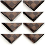 Louis Vuitton Bifold Wallet Damier Portefeuille Marco Brown — view 9