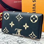 Louis Vuitton Empreinte Portefeuille Sarah Bicolor Wallet — view 2