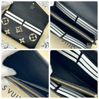 Louis Vuitton Empreinte Portefeuille Sarah Bicolor Wallet — view 6