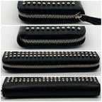 Fendi Bugs Eyemon Star Studs Zip Around Wallet — view 4