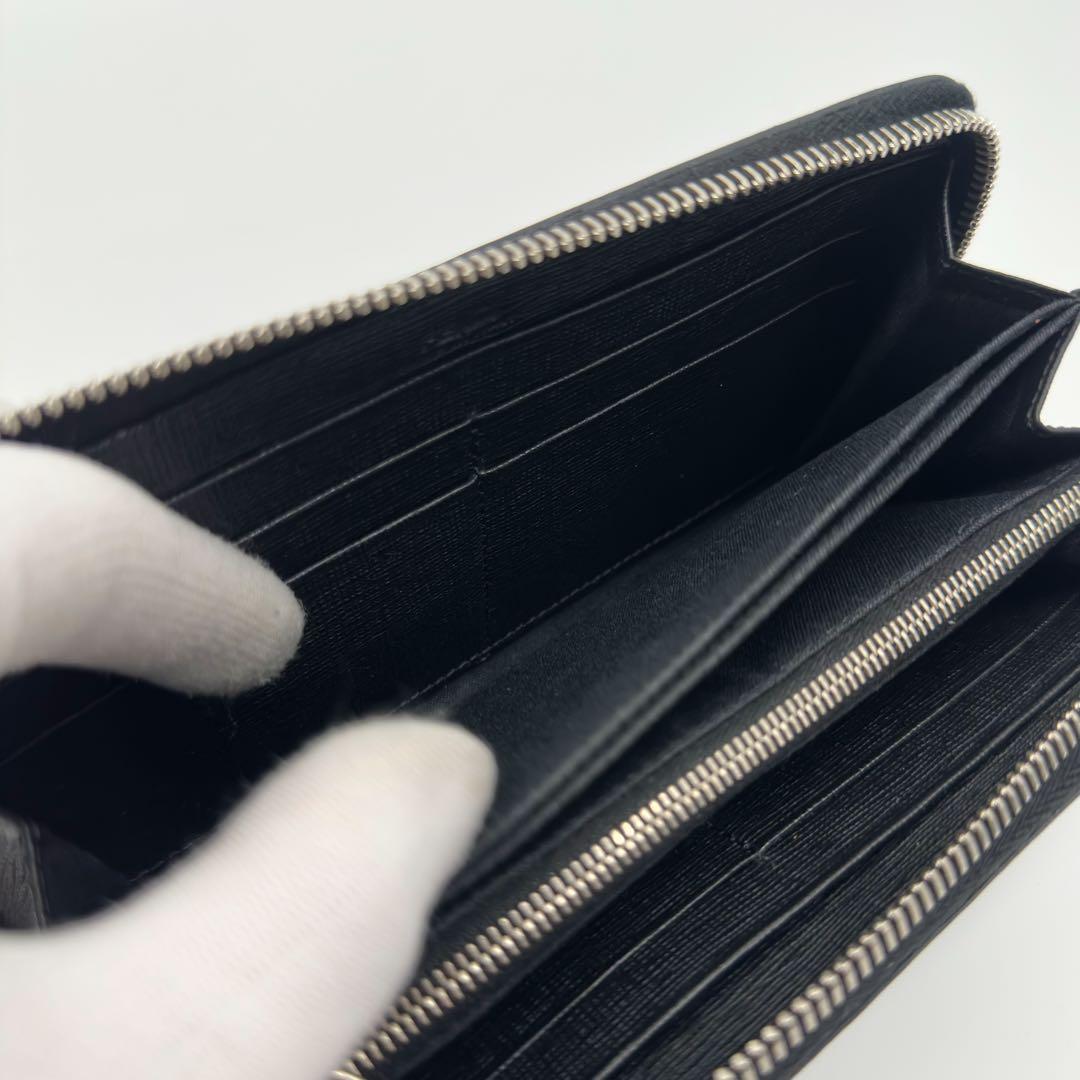 Fendi Bugs Eyemon Star Studs Zip Around Wallet — view 7