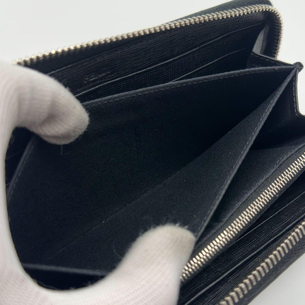 Fendi Bugs Eyemon Star Studs Zip Around Wallet — view 8