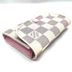Louis Vuitton Rose Valley Damier Azur Portefeuille Rosalie Wallet — view 4