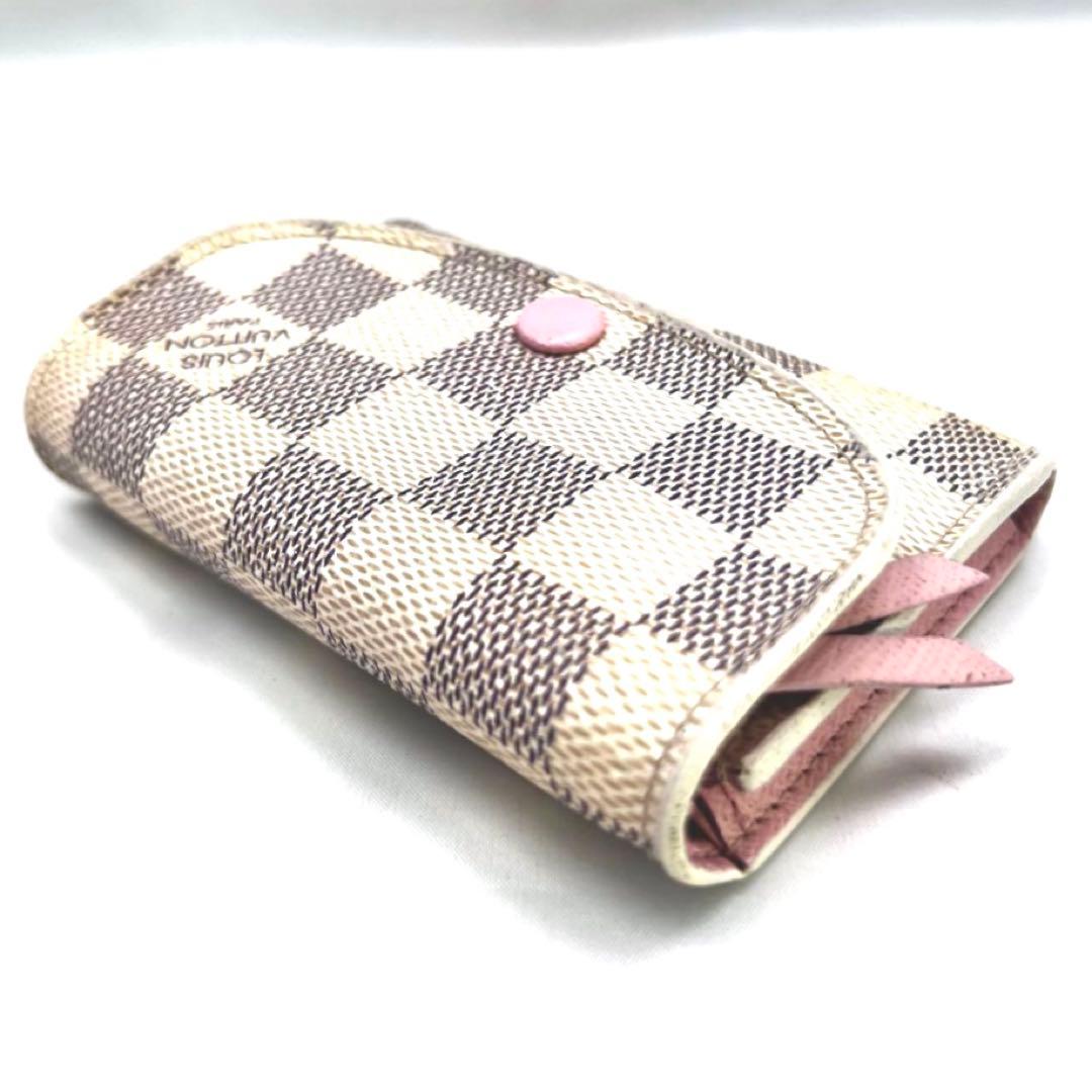 Louis Vuitton Rose Valley Damier Azur Portefeuille Rosalie Wallet — view 5