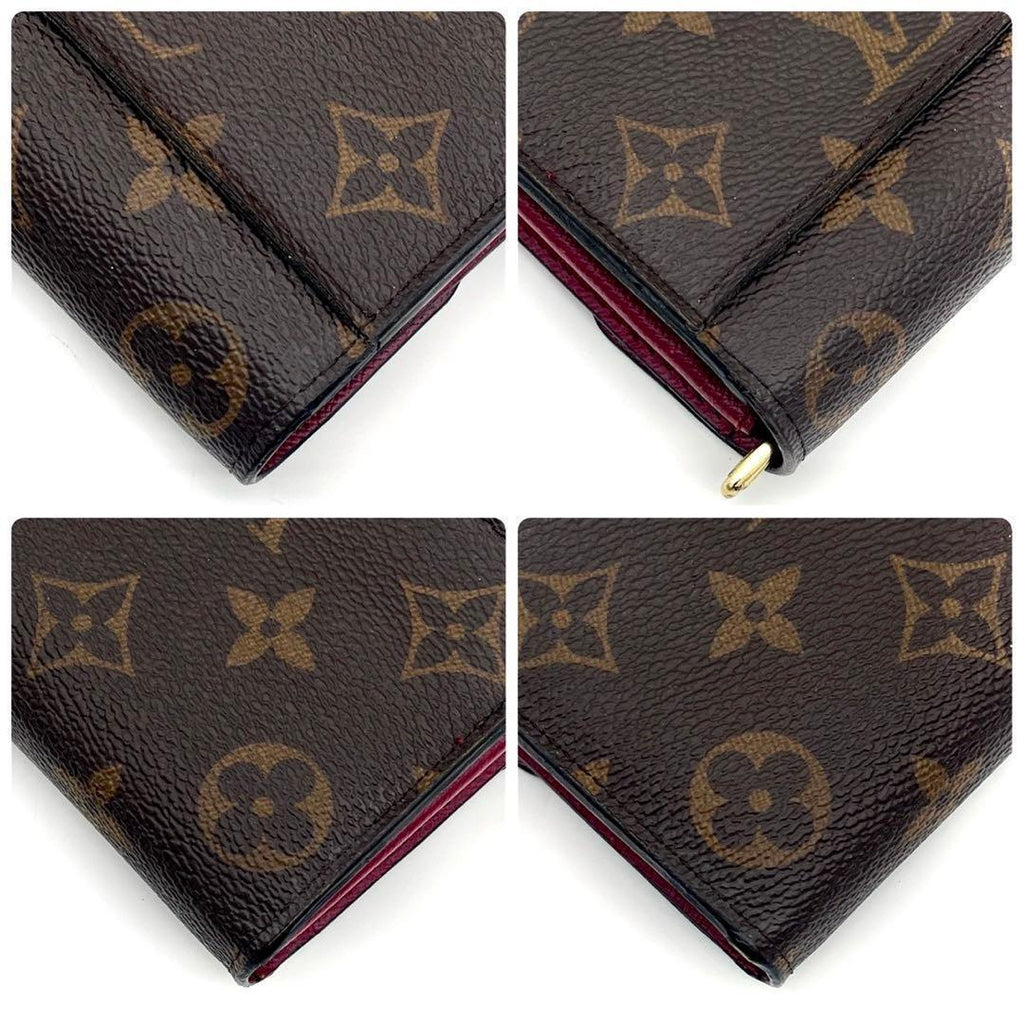 Louis Vuitton Monogram Portefeuille Sarah Pink Wallet Bifold — view 8