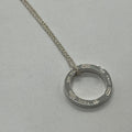 Tiffany & Co. Circle Pendant Necklace