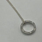 Tiffany & Co. Circle Pendant Necklace