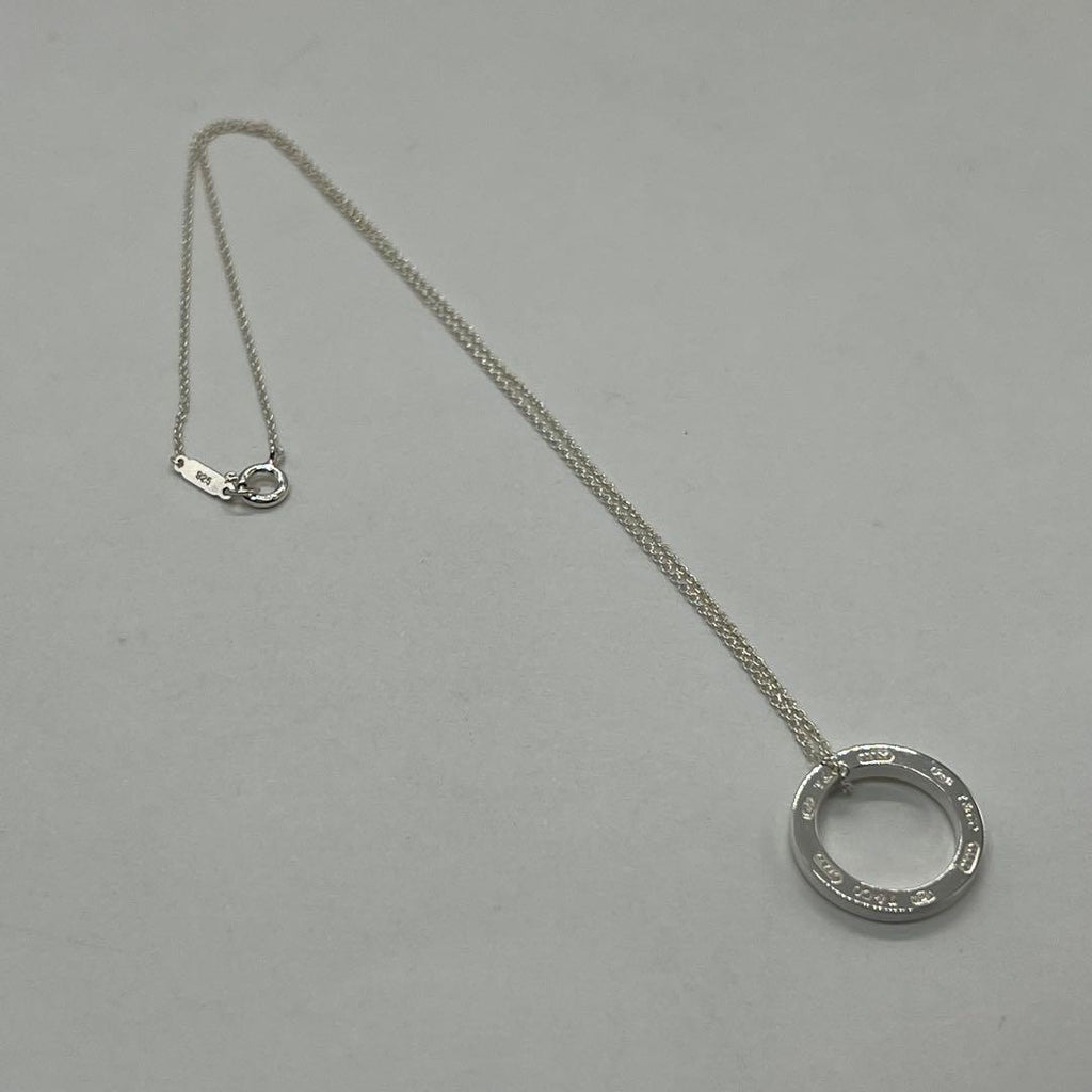 Tiffany & Co. Circle Pendant Necklace