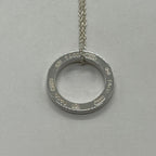 Tiffany & Co. Circle Pendant Necklace