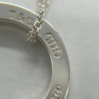 Tiffany & Co. Circle Pendant Necklace