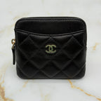 Chanel Caviar Leather Quilted Fragment Case Card Holder — view 2