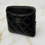 Chanel Caviar Leather Quilted Fragment Case Card Holder — view 4