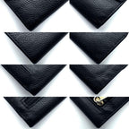 Chanel Wallet Coco Stitch Caviar Trifold Compact — view 9