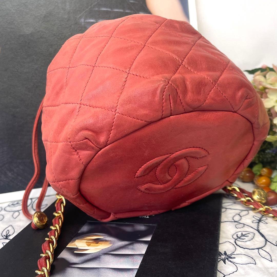 Chanel Drawstring Quilted Chain Shoulder Bag — view 3