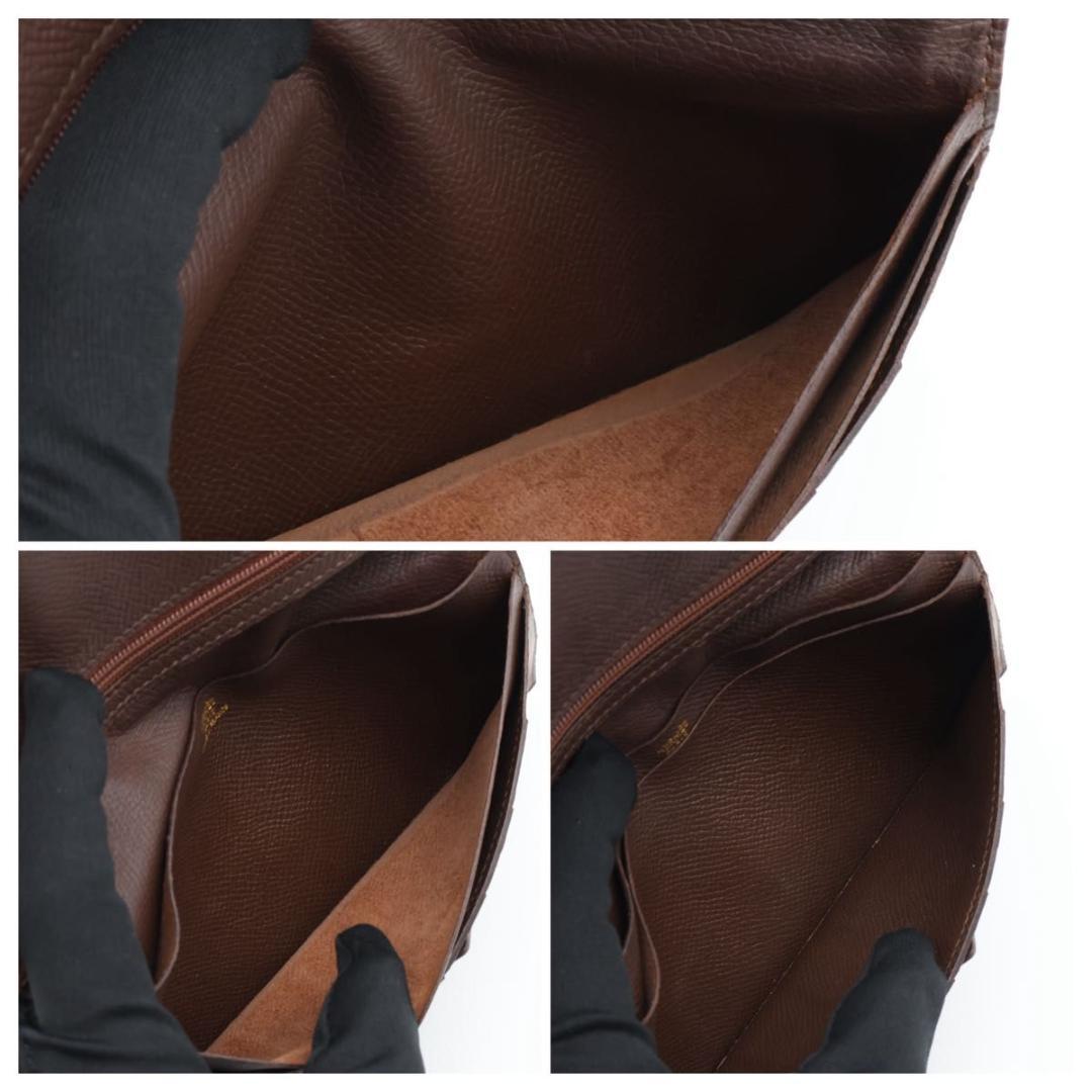 Hermes Bearn Classic Courchevel Brown Wallet — view 7