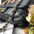 Chanel Double Flap Quilted Valentine Bag — view 5