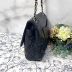 Chanel Double Flap Quilted Valentine Bag — view 7