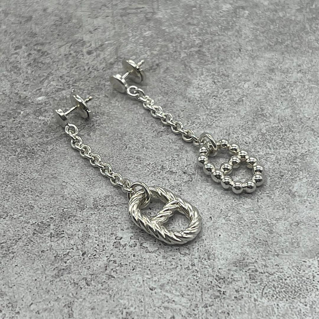Hermes Chaine D'ancre Parade PM Earrings