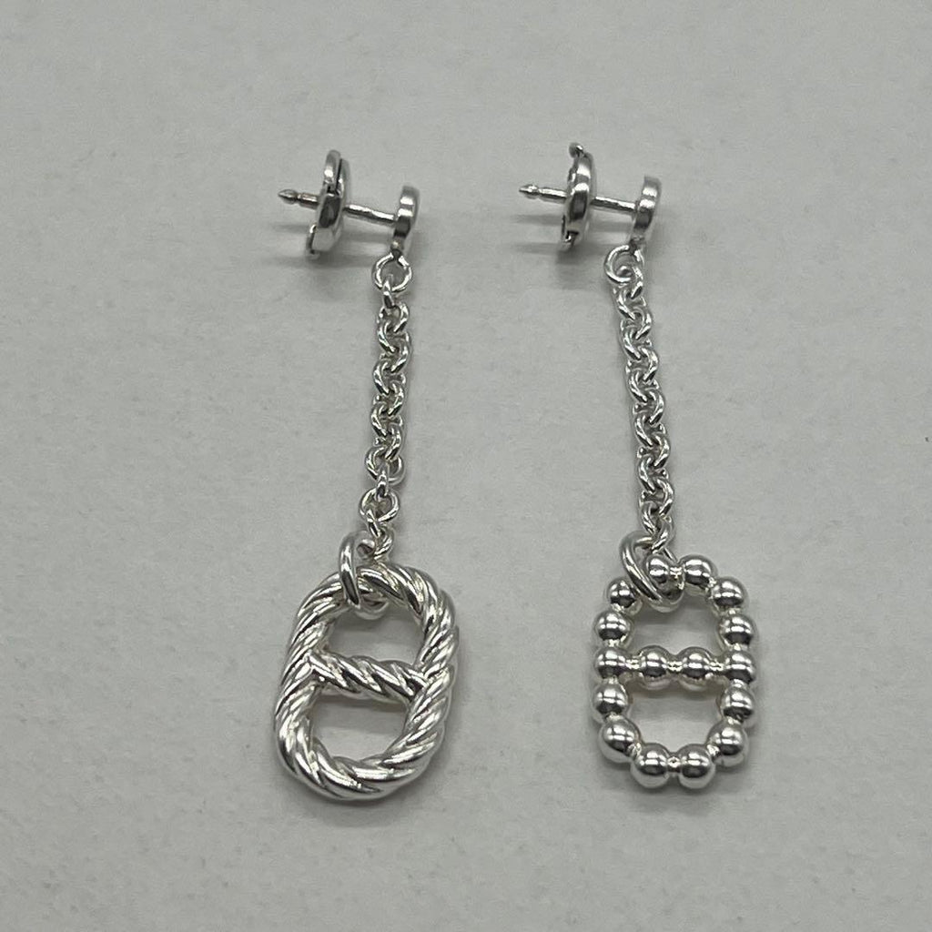 Hermes Chaine D'ancre Parade PM Earrings — view 3
