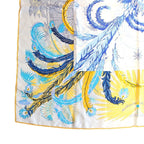 Hermes Carre 90 Scarf the Myth of Phoenix Silk Beige — view 4