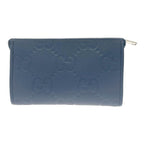 Gucci 739490-2067 Leather Jumbo GG Silver Hardware Second Bag Blue — view 5