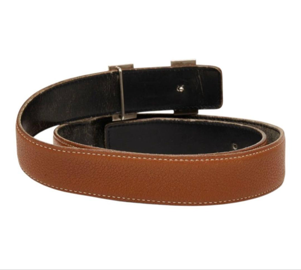 Hermes Constance Martelee Reversible Belt — view 3