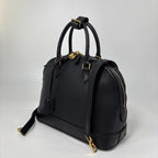 Louis Vuitton Parnassea Alma PM Handbag Taurillon Leather Black — view 2